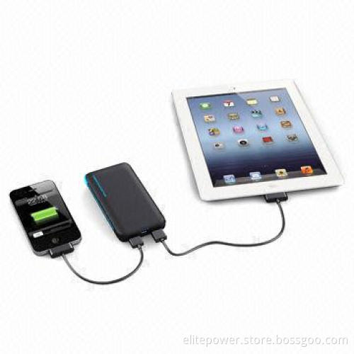 Portable Power Station for iPhone 5, iPad Samsung, HTC, 2.1A, 1A Dual-output, Power Bank